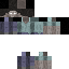 Black skin: raw texture render