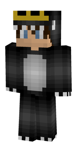 Black skin: body, front render