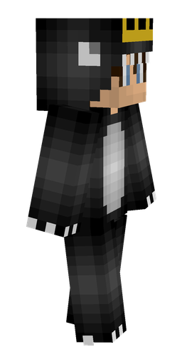 Black skin: body, right side render