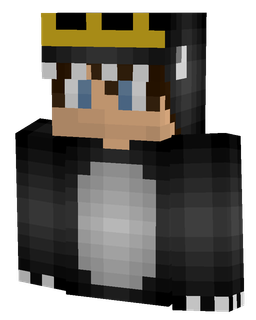 Black skin: bust render