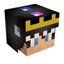 Black skin: head render