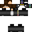 Black skin: raw texture render