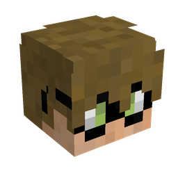 Black skin: head render