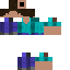 Blue skin: raw texture render