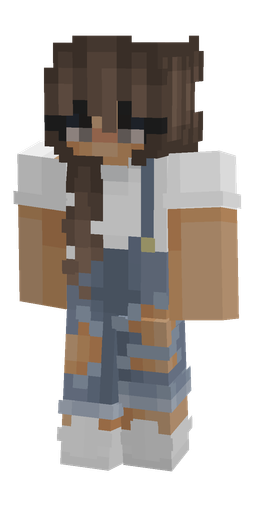 Brown skin: body, front render
