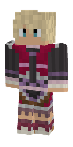 Black skin: body, front render