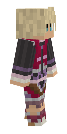 Black skin: body, right side render