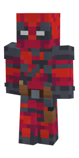 Black skin: body, front render