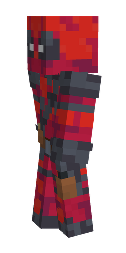 Black skin: body, left side render
