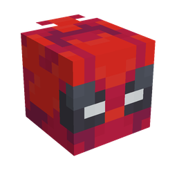 Black skin: head render