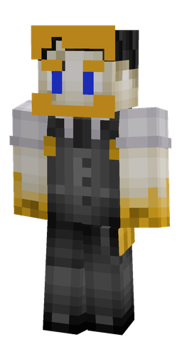 Black skin: body, front render