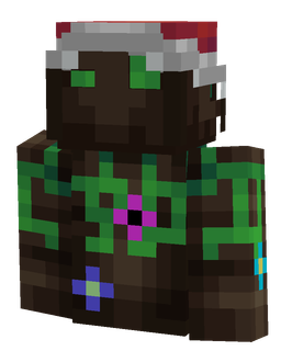Black skin: bust render