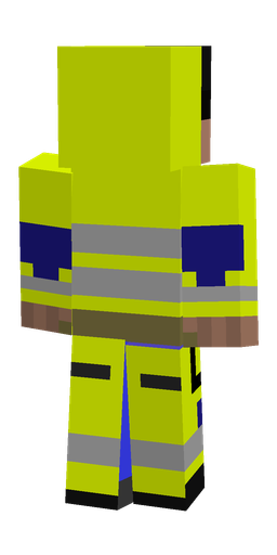 Classic skin: body, back render