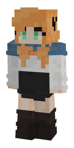 Black skin: body, front render
