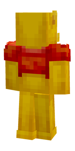 Brown skin: body, back render