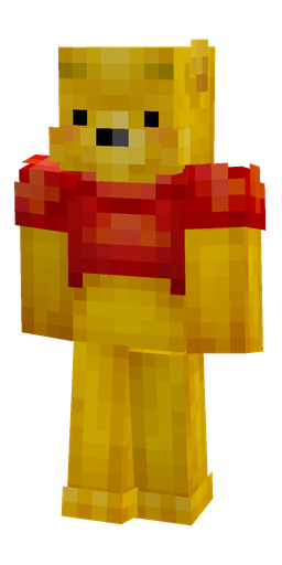 Brown skin: body, front render