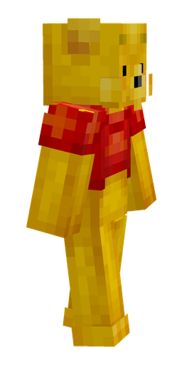 Brown skin: body, right side render