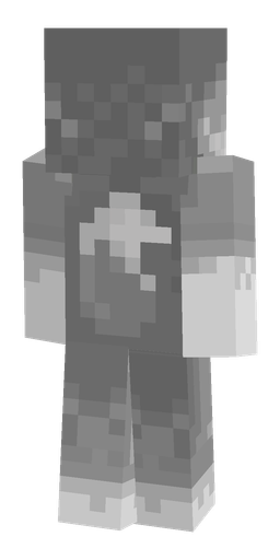 Dark skin: body, back render