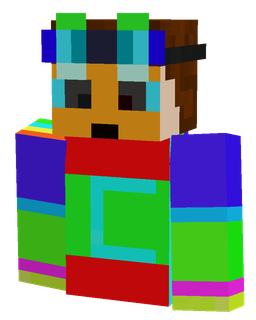 Blue skin: bust render