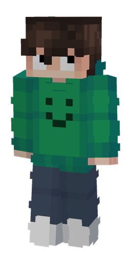 Blue skin: body, front render