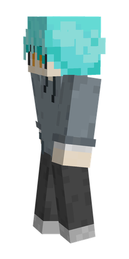 Black skin: body, left side render