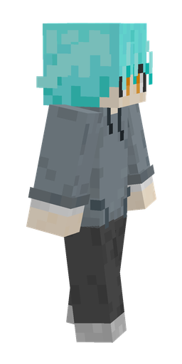 Black skin: body, right side render