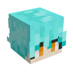 Black skin: head render