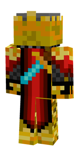 Black skin: body, back render