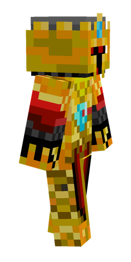 Black skin: body, right side render