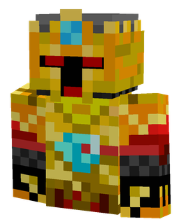Black skin: bust render