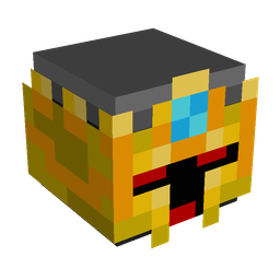 Black skin: head render