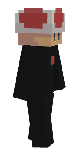 Black skin: body, right side render