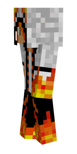 Black skin: body, left side render