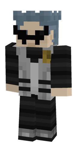 Black skin: body, front render