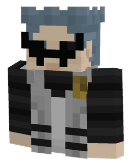 Black skin: bust render