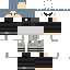 Black skin: raw texture render