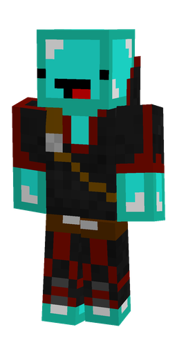 Black skin: body, front render