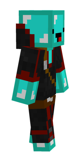 Black skin: body, right side render