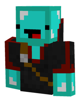 Black skin: bust render