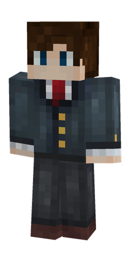 Black skin: body, front render