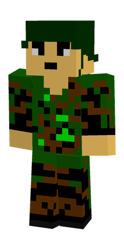 Black skin: body, front render