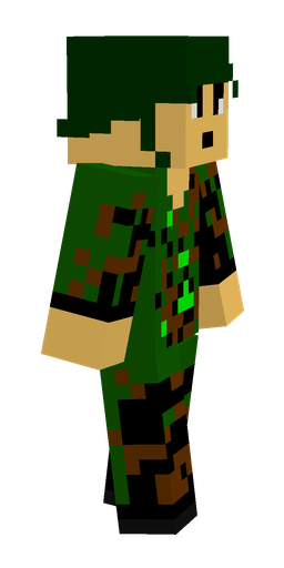 Black skin: body, right side render