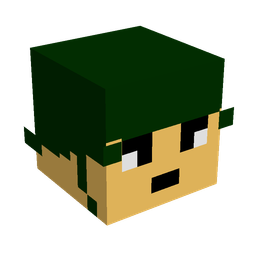 Black skin: head render