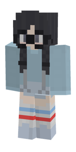 Black skin: body, front render