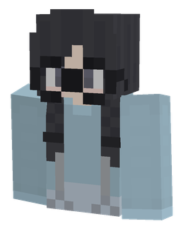 Black skin: bust render