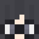 Black skin: face render