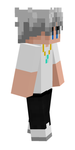 Black skin: body, right side render