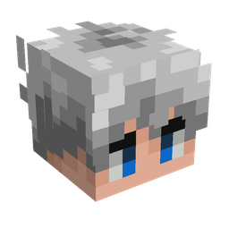 Black skin: head render