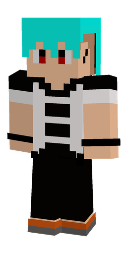 Black skin: body, front render
