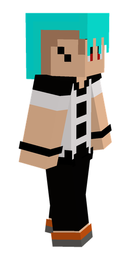 Black skin: body, right side render